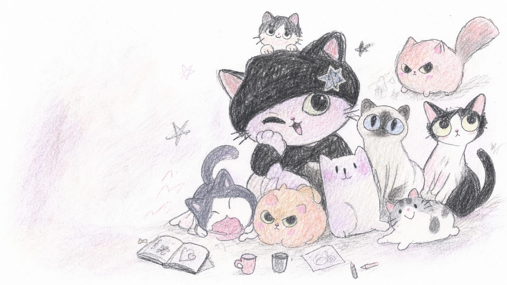 cat portfolio cover
