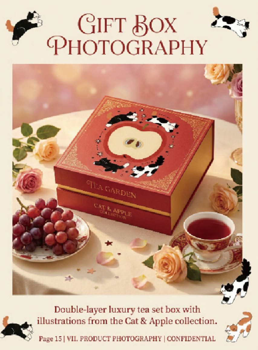 Gift Box Photography